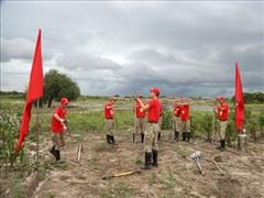 Thanh niên Đội Công binh Việt Nam xung kích, tình nguyện vì cộng đồng Abyei