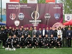Khai mạc giải bóng đá Sadovod League 2024 của cộng đồng người Việt Nam tại Nga